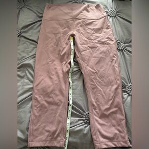 Lululemon size 10 leggings. Purplish pink